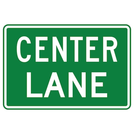 Sign Solutions Usa 18 in Height, 24 in Width, Aluminum, Horizontal Rectangle DUS08DWT2418M5-5GW